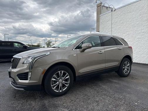 Latte Metallic 2022 Cadillac XT5 Premium Luxury