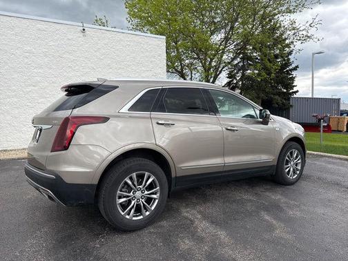 Latte Metallic 2022 Cadillac XT5 Premium Luxury