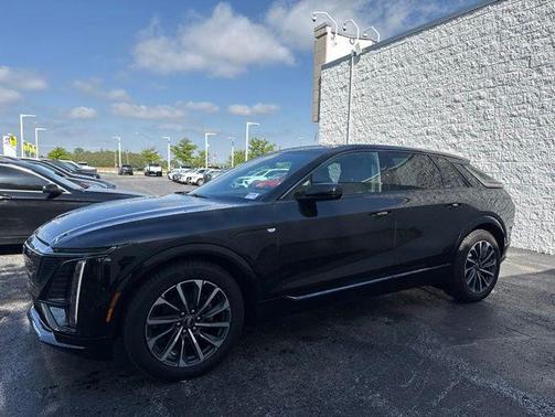 Stellar Black Metallic 2024 Cadillac LYRIQ Sport