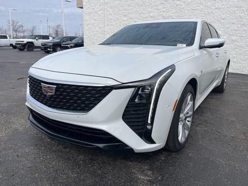 Summit White 2025 Cadillac CT5 Premium Luxury