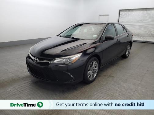 Midnight Black Metallic 2016 Toyota Camry SE