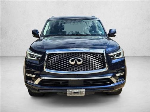 Hermosa Blue 2021 INFINITI QX80 Luxe