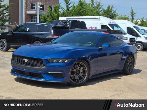 Atlas Blue Metallic 2024 Ford Mustang EcoBoost