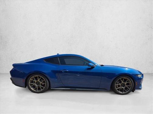 Atlas Blue Metallic 2024 Ford Mustang EcoBoost