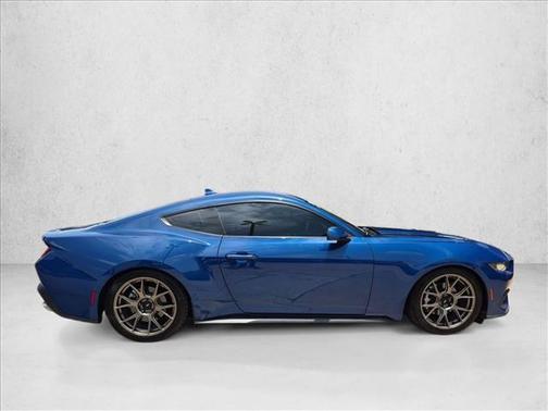 Atlas Blue Metallic 2024 Ford Mustang EcoBoost