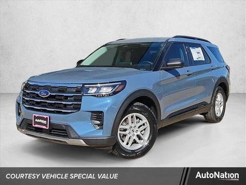 Vapor Blue Metallic 2026 Ford Explorer Active w/200A Pkg