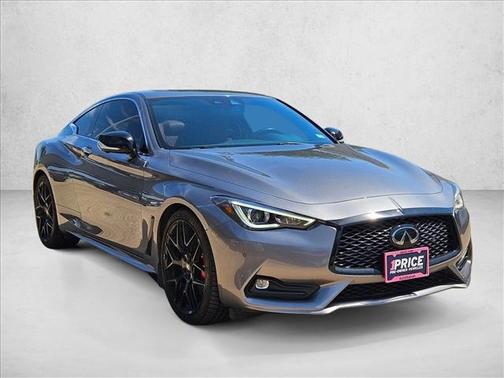 Graphite Shadow 2021 INFINITI Q60 3.0t Red Sport 400