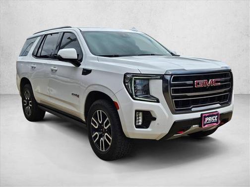 Summit White 2023 GMC Yukon 4WD AT4