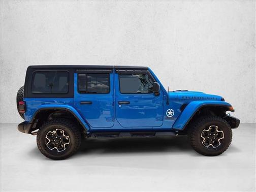 Hydro Blue Pearlcoat 2021 Jeep Wrangler Unlimited 4xe Rubicon