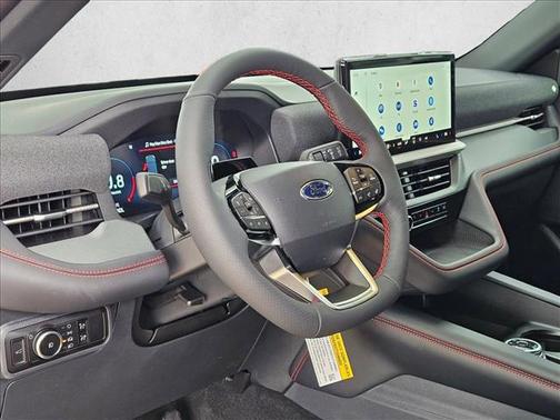 Star White Metallic Tri-Coat 2026 Ford Explorer ST-Line