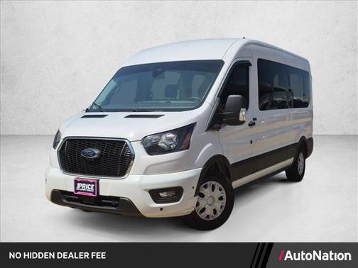 Oxford White 2025 Ford Transit-350 XLT