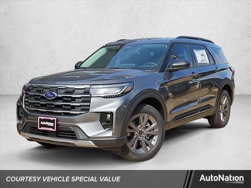 Carbonized Gray Metallic 2026 Ford Explorer Active w/200A Pkg