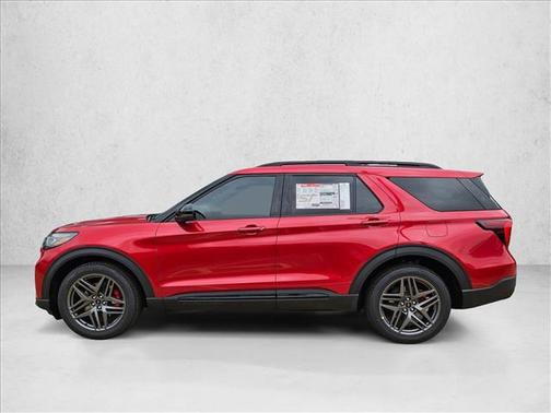 Rapid Red Metallic Tinted Clearcoat 2026 Ford Explorer ST