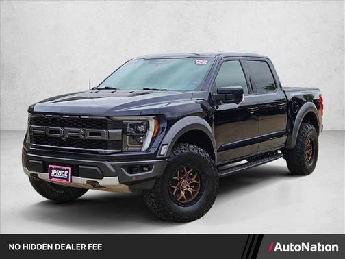 Antimatter Blue Metallic 2022 Ford F-150 Raptor