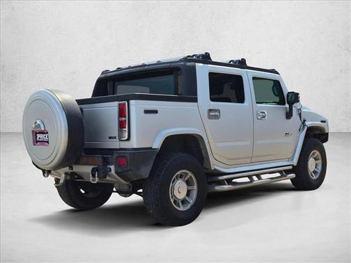 Silver Ice Metallic 2009 Hummer H2 SUT