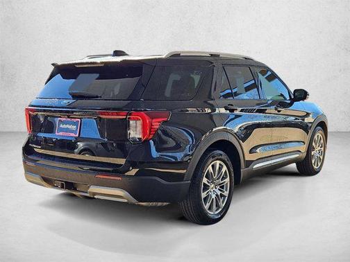 Agate Black Metallic 2026 Ford Explorer Platinum
