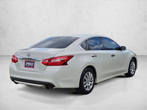 White 2016 Nissan Altima 2.5 S