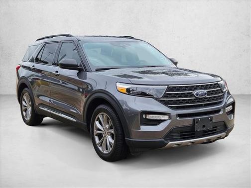 Carbonized Gray Metallic 2023 Ford Explorer XLT