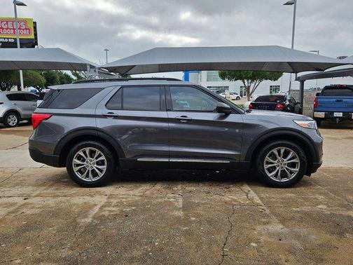 Carbonized Gray Metallic 2023 Ford Explorer XLT