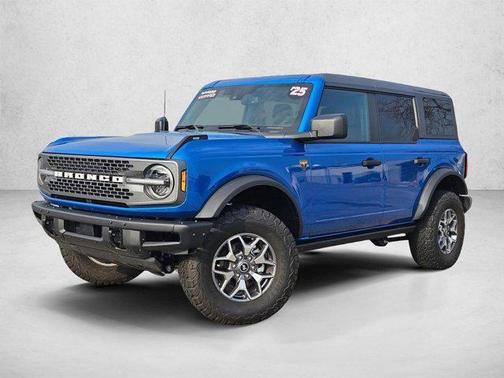 Velocity Blue Metallic 2025 Ford Bronco Badlands