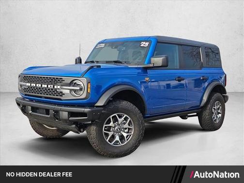 Velocity Blue Metallic 2025 Ford Bronco Badlands