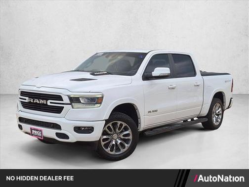 Bright White Clearcoat 2021 RAM 1500 Laramie