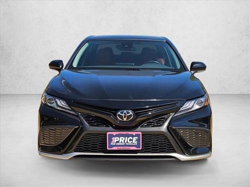 Midnight Black Metallic 2021 Toyota Camry XSE