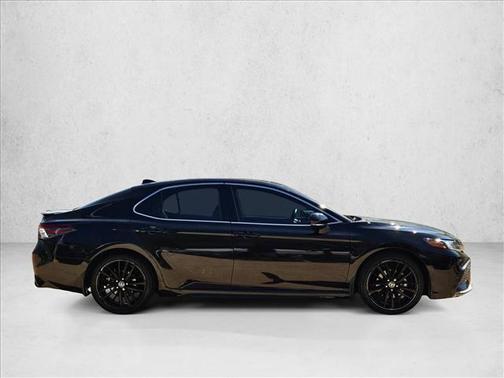 Midnight Black Metallic 2021 Toyota Camry XSE