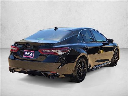 Midnight Black Metallic 2021 Toyota Camry XSE