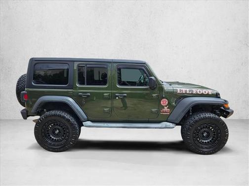 Sarge Green Clearcoat 2021 Jeep Wrangler Unlimited Sport