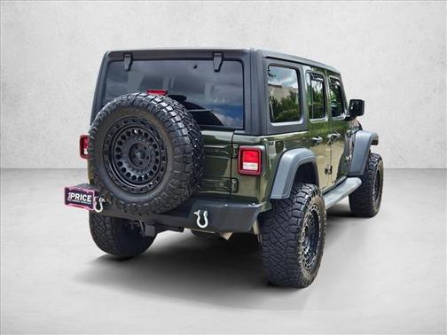 Sarge Green Clearcoat 2021 Jeep Wrangler Unlimited Sport