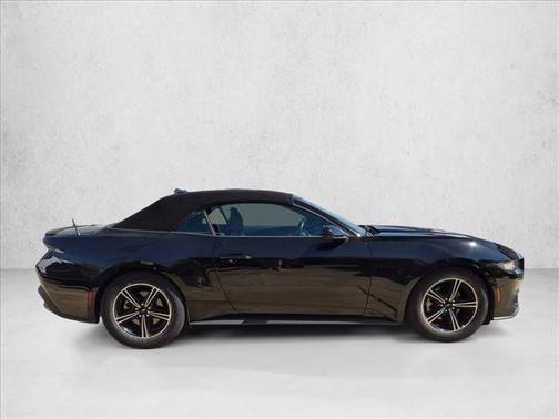 Shadow Black 2025 Ford Mustang EcoBoost Premium
