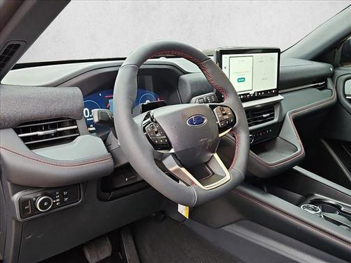 Rapid Red Metallic Tinted Clearcoat 2026 Ford Explorer ST-Line