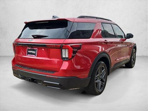 Rapid Red Metallic Tinted Clearcoat 2026 Ford Explorer ST-Line