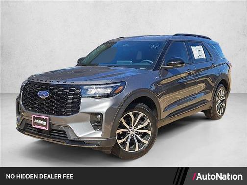 Carbonized Gray Metallic 2026 Ford Explorer ST-Line