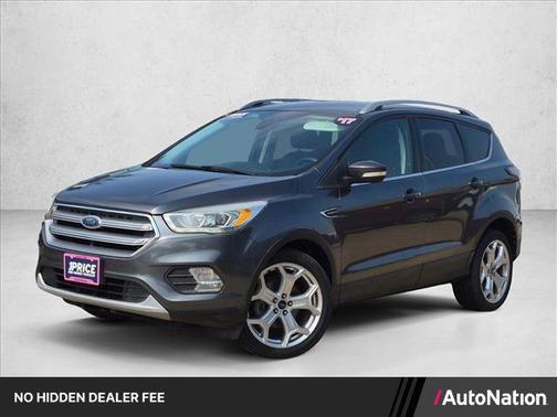 Magnetic Metallic 2017 Ford Escape Titanium