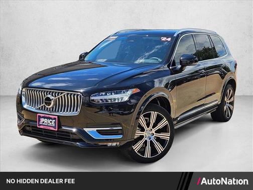 Onyx Black Metalli 2024 Volvo XC90 B5 Plus Bright Theme