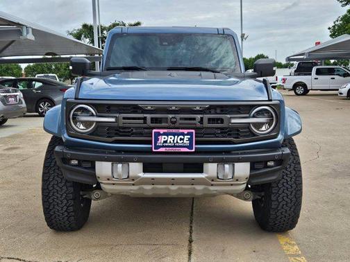 Azure Gray Metallic Tri-Coat 2024 Ford Bronco Raptor