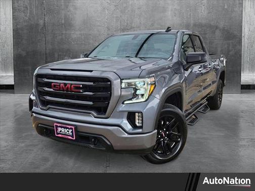 Satin Steel Metallic 2021 GMC Sierra 1500 Elevation