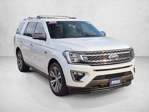 Star White Metallic Tri-Coat 2020 Ford Expedition King Ranch