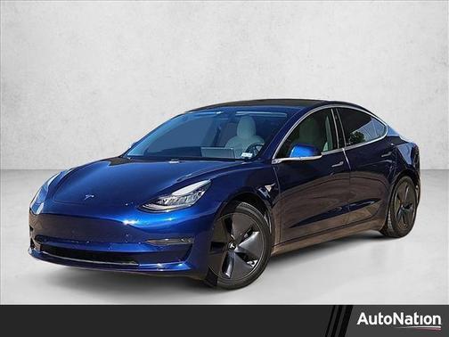 Deep Blue Metallic 2020 Tesla Model 3 Standard Range