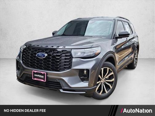 Carbonized Gray Metallic 2026 Ford Explorer ST-Line