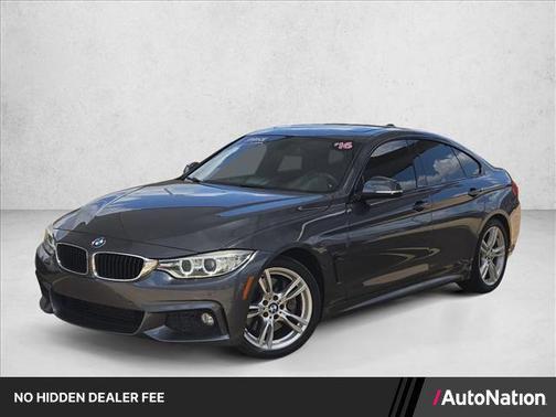Silver/Gray 2016 BMW 428 Gran Coupe i