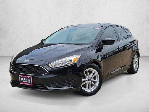 Shadow Black 2018 Ford Focus SE