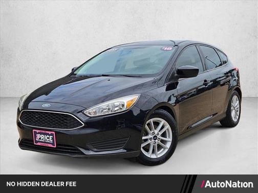 Shadow Black 2018 Ford Focus SE