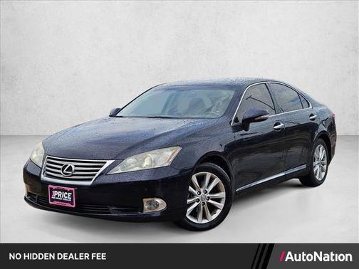 Black Sapphire Pearl 2010 Lexus ES 350 Base