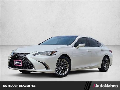 White 2024 Lexus ES 350 Luxury