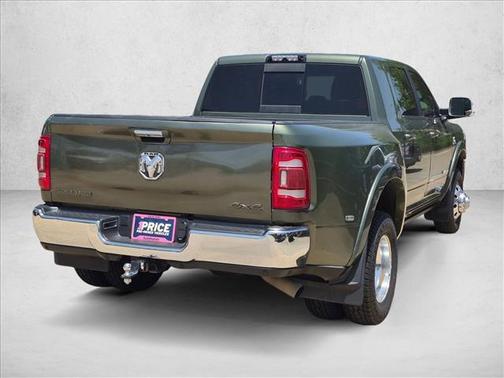 Olive Green Pearlcoat 2020 RAM 3500 Laramie Mega Cab 4x4 6'4' Box