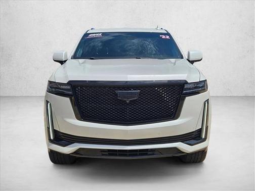 Crystal White Tricoat 2022 Cadillac Escalade Sport Platinum