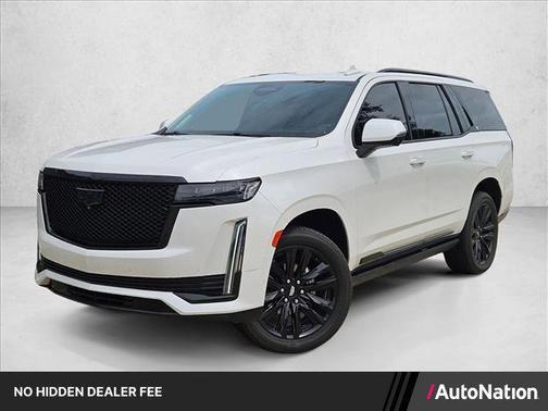 Crystal White Tricoat 2022 Cadillac Escalade Sport Platinum